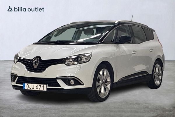Renault Scenic Grand I 1.3 TCe EDC Zen 7-sits 140hk Navi Drag P-sensor - 2019