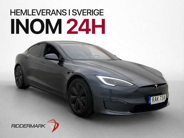 Tesla Model S Autopilot Luftfjädring Skärm-bak Värmepump - 2023