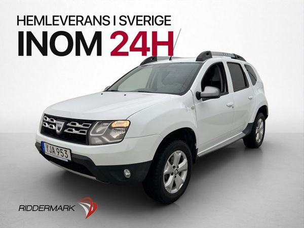 Dacia Duster 1.2 TCe 125hk Motorvärmare Sensorer Bluetooth - 2017