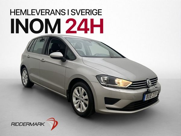 Volkswagen Golf Sportsvan TSI 125hk Värmare Kamera Dragkrok - 2015