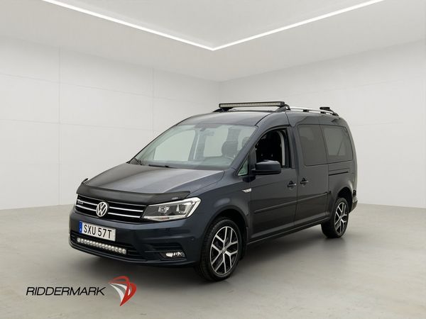 Volkswagen Caddy Maxi Life 4M Värmare Dragkrok Kamera 7-Sits - 2019
