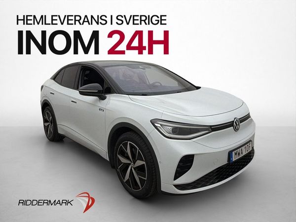 Volkswagen ID.5 GTX MOMS Dragkrok 360° CarPlay Adaptiv-Fart - 2023