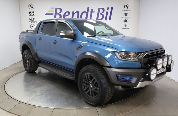 Ford Ranger Raptor Raptor 213hk | Rolltop | Lastsläde | Extra Belysning | - 2020