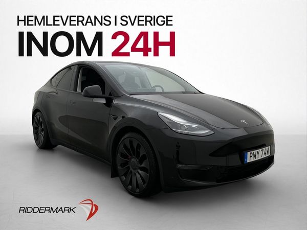 Tesla Model Y Performance 534hk Värmepump Adaptv-Fart Pano - 2022