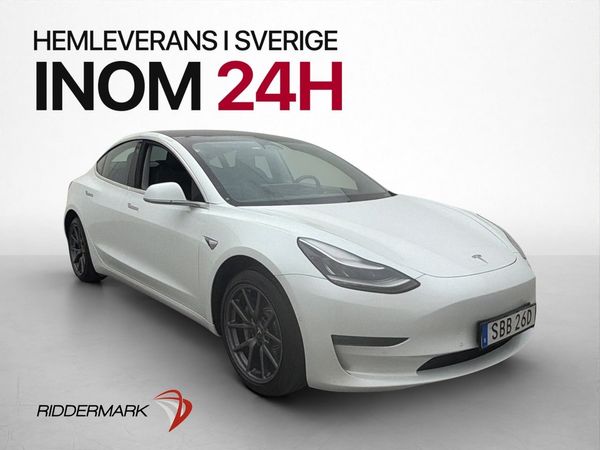 Tesla Model 3 Long Range AWD Autopilot Pano Svensksåld MOMS - 2020