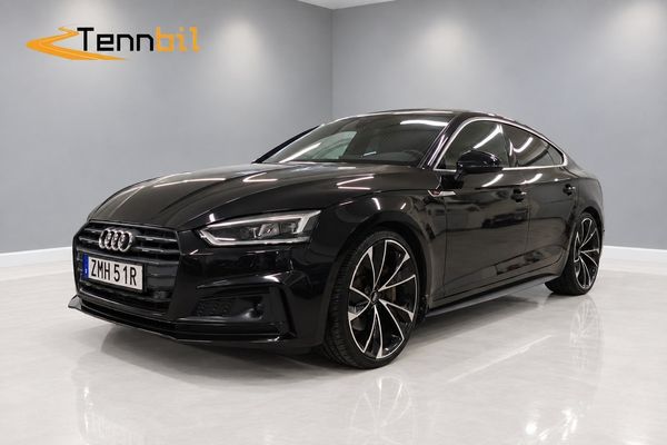 Audi A5 45 TFSI quattro S-line COCKPIT VÄRMARE NAVI DRAG 245HK - 2019