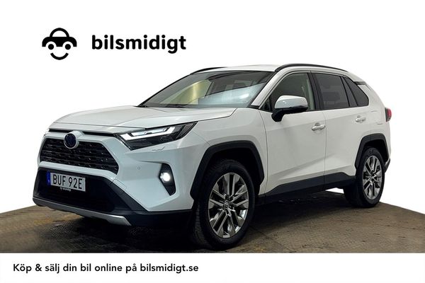 Toyota RAV4 Hybrid AWD-i Executive Premium Drag Läder Elsäten 360° - 2023