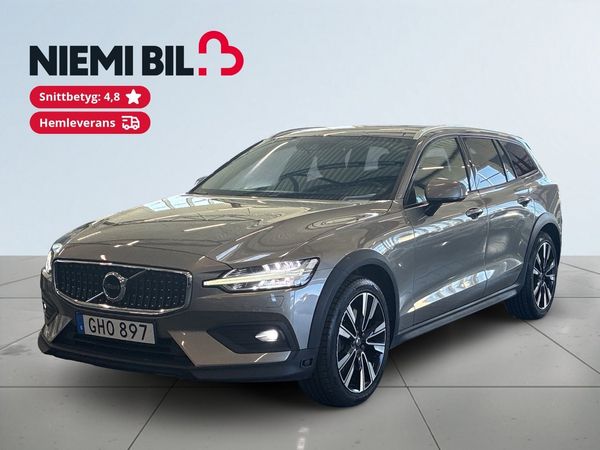 Volvo V60 Cross Country D4 AWD Momentum S&V-hjul/Kamera/Carplay/Skinn/Dvärm - 2019