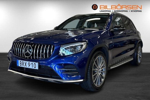 Mercedes GLC43 AMG 4Matic 9G 367hk (Pano, Luft, Burmester) - 2018