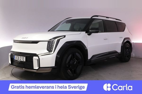 Kia EV9 AWD GT-Line 7-sits Pano Elstol Meridian HUD 360 Drag - 2025