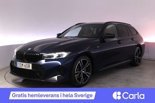 BMW 330 e xDrive Touring M-sport Pano Drag HUD Kamera BLIS - 2024