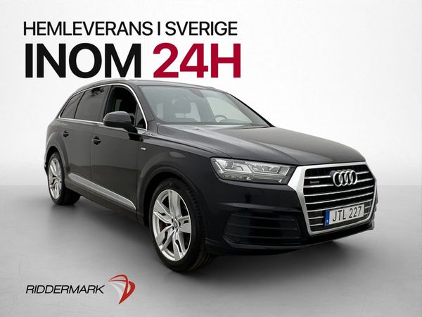 Audi Q7 3.0 V6 TFSI Q 333hk S-Line Cockpit Luftfjädring BOSE - 2016