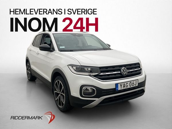 Volkswagen T-Cross 110hk GT Cockpit Sensorer Halvskinn - 2023