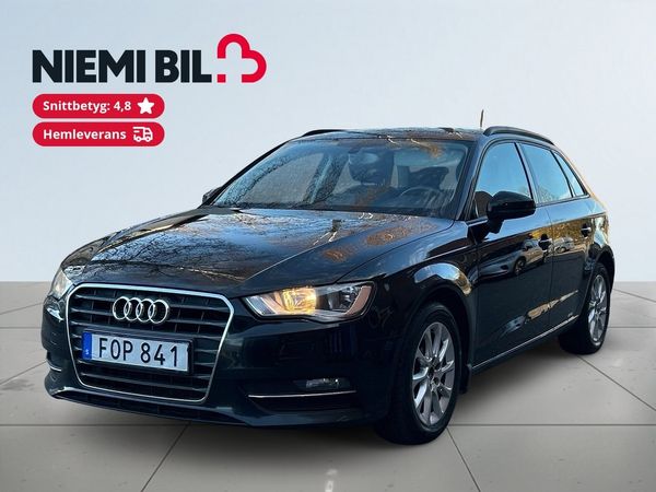 Audi A3 Attraction Nybes/LågSkatt/Kamkedja/MoK-Värm/SoV-Däck - 2013