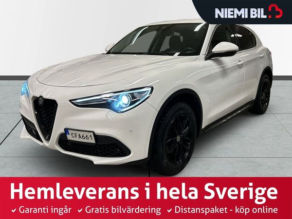 Alfa Romeo Stelvio 2.0 Turbo 16V Q4 Super SoV/Drag/MoK/Kamera/Skinn/Navi - 2017