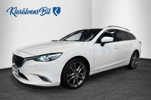 Mazda 6 Wagon 2.2 SKYACTIV-D AWD (175hk) Kamera Navi Pdc Bose - 2015