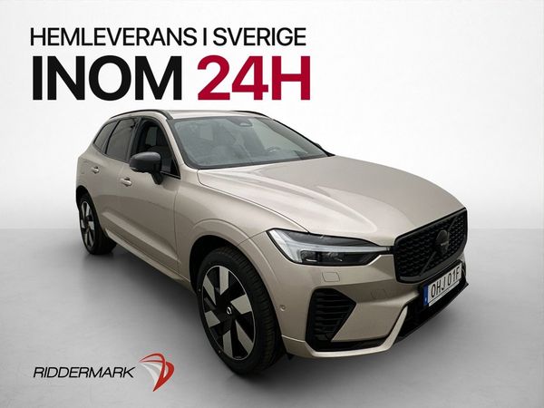 Volvo XC60 T6 AWD Ultimate Dark Pano H/K 360° Värmare Drag - 2024