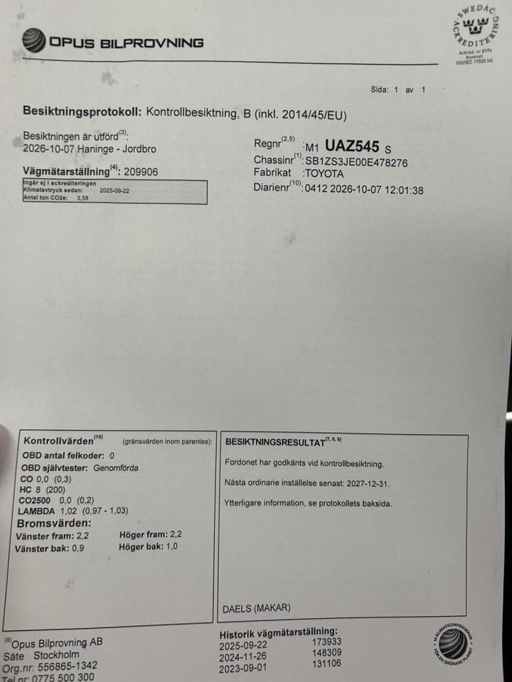Toyota Auris bild 15