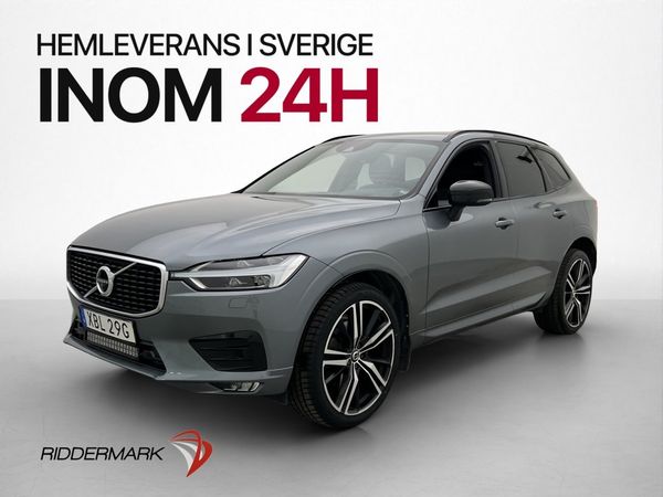 Volvo XC60 T5 AWD R-Design H/K Värmare Skinn Drag 360° BLIS - 2020