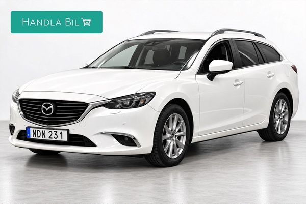 Mazda 6 Wagon 2.0 Aut P-sensorer Navi Farth Rattvärme 165hk - 2017