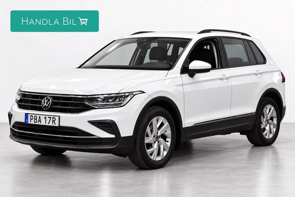 Volkswagen Tiguan 1.5 TSI AdaptivF P-sensorer Carplay Nyserv Dragkrok - 2023