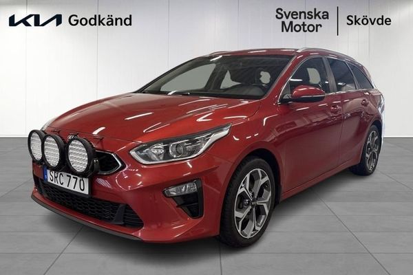 Kia Cee´d Sportswagon 1.0 T-GDI Dragkrok, V-hjul, Extra Ljus - 2019