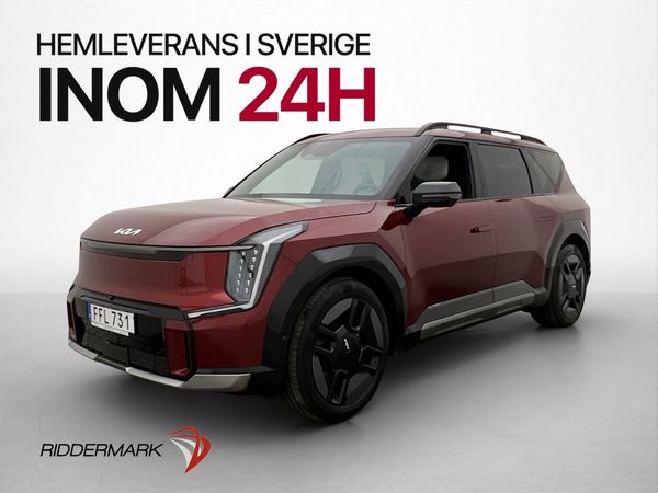 Kia EV9 AWD GT-Line 6-Sits Pano Meridian Värmare Drag MOMS - 2024