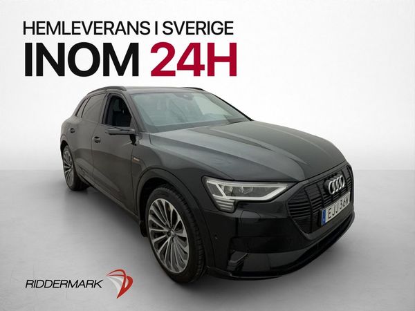 Audi e-tron 55 Q S-Line Pano Luft Värmepump Drag 360° HUD - 2019