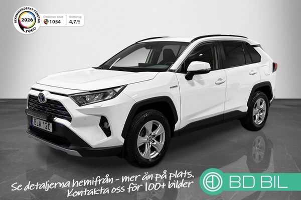 Toyota RAV4 Hybrid AWD-i E-CVT 222HK Backkamera Värmare Drag - 2020