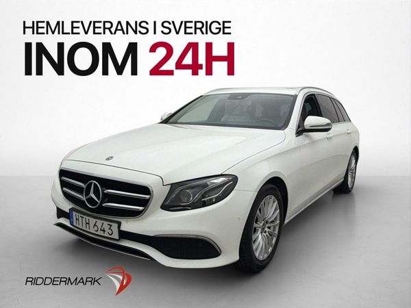 Mercedes E200 T d Avantgarde Halvskinn 360° Navi Drag - 2019