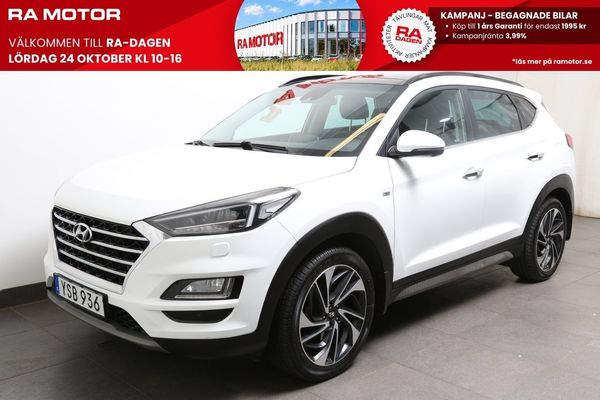 Hyundai Tucson 2,0 CRDi 185hk Premium 4WD Aut Pano Skinn 360° Dragkrok - 2019