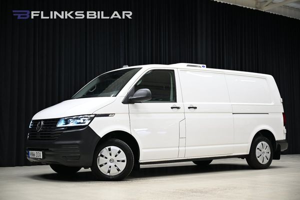 Volkswagen Transporter DSG 150HK L2 Kylbil|Nattkylka|Dubbeldörr|EnÄgare|Moms - 2023