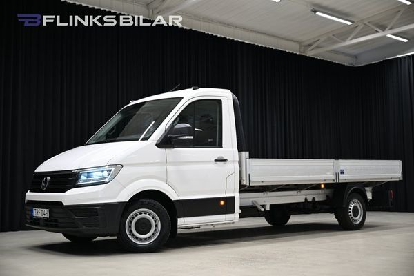 Volkswagen Crafter 2.0 TDI 140HK L4 Långflak|Drag|Värmare|Kambytt|Leasbar - 2021