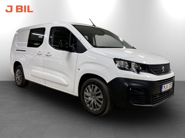 Peugeot Partner CREW PRO+ 1.5 BHDi 130hk Aut P-SENSORER - 2023