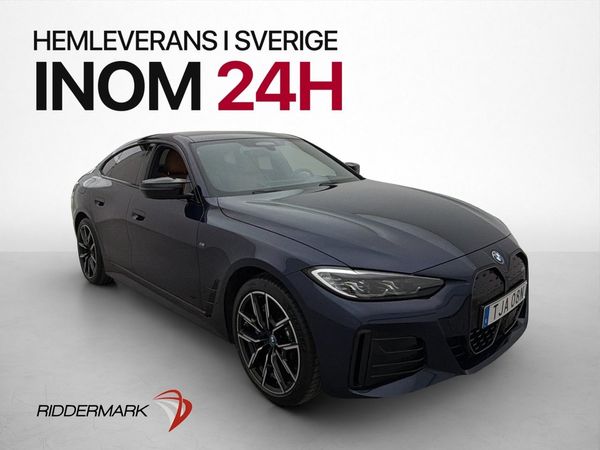 BMW i4 M50 xDrive Gran Coupé M Sport 360° H/K Skinn Drag - 2023