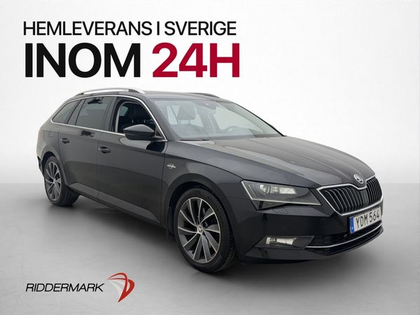 Skoda Superb TDI 4x4 190hk L&K Värmare Canton Kamera Drag - 2016