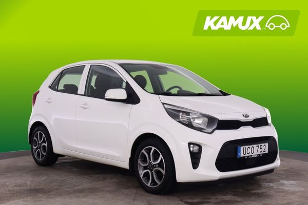 Kia Picanto 1.0 MPI 67hk CarPlay P-Sens BT Rattvärm 2-Ägare! - 2018