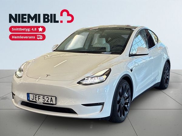 Tesla Model Y Performance S&V/Drag/Pano/Värmepump/Backkamera/MOMS - 2023