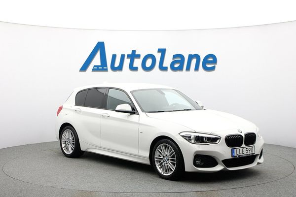 BMW 120 i Automat M Sport, Shadow, Sensorer, Skinn 184hk - 2019