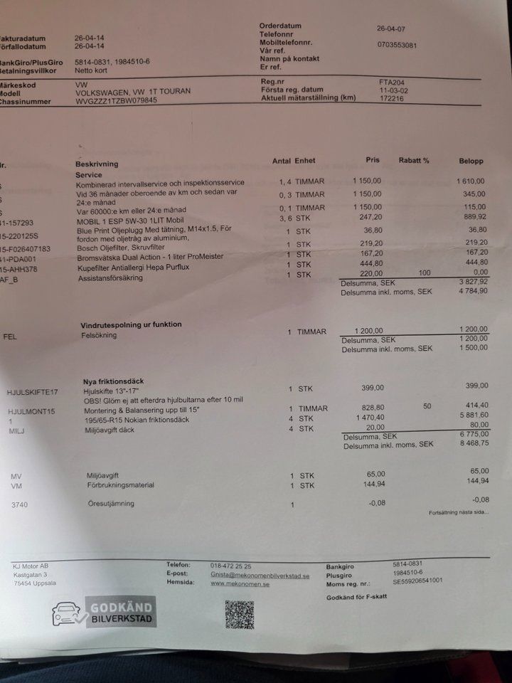 Volkswagen Touran bild 35