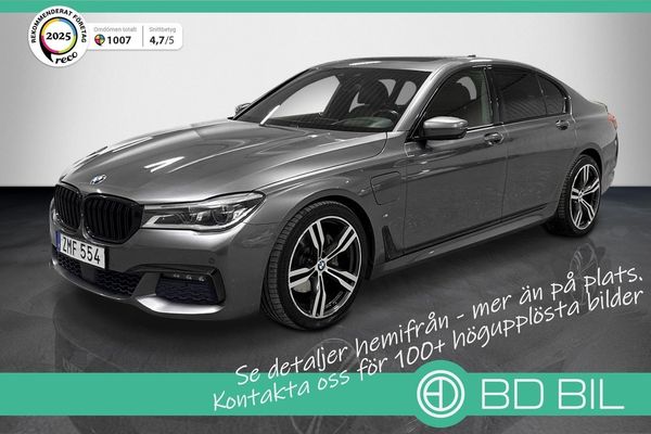 BMW 740 BMW 740 e M-SPORT TAKLUCKA H/K ADAPTIV LED SE SPEC - 2016