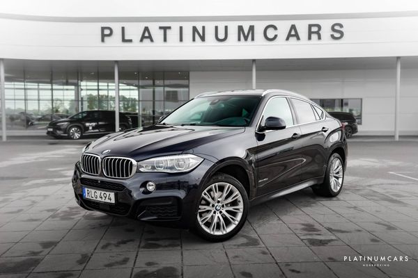 BMW X6 xDrive40d M Sport 313hk / H&K / Drag / Värm / Taklucka - 2017