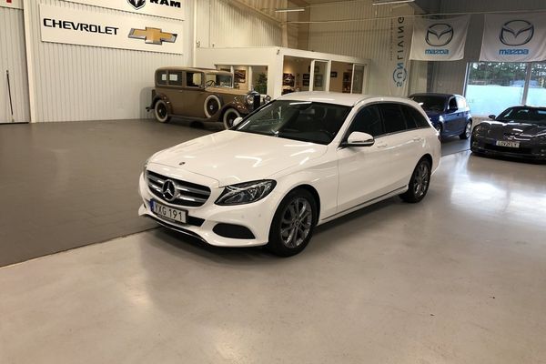 Mercedes C200 d T d red Avantgarde 7G-Tronic Plus, 136hk - 2018