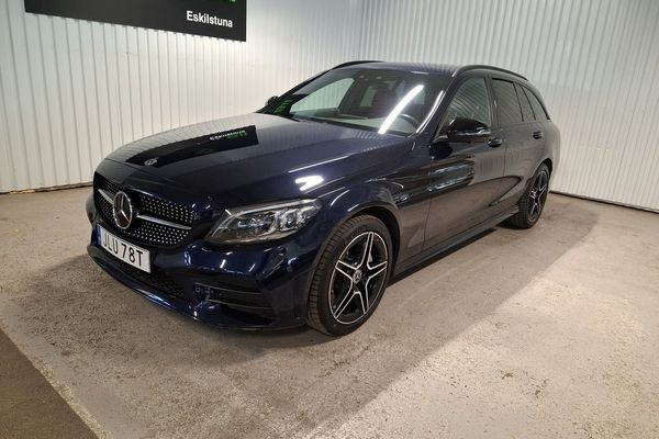Mercedes C220 d 220d AMG Line/MKT UTR/Premiumpkt/Burmester/Värmare mm - 2020