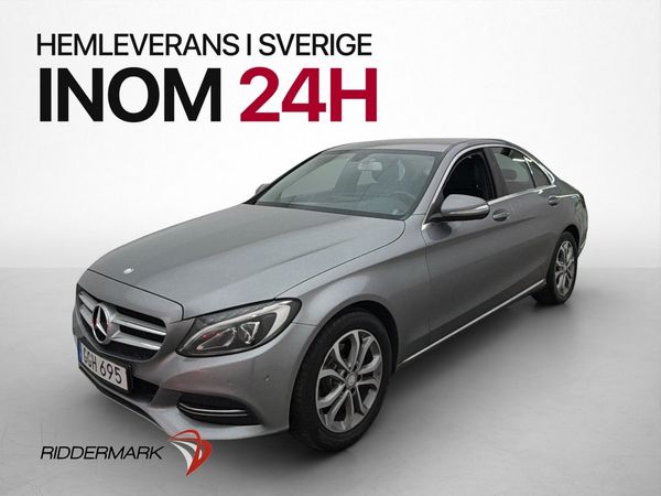 Mercedes C180 Avantgarde Navi Halvskinn Bluetooth - 2015
