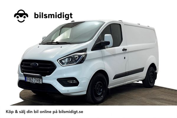 Ford Transit Custom 280 2.0 Aut L1 Drag Inredd Kamera Värmare 3sits MOMS - 2023