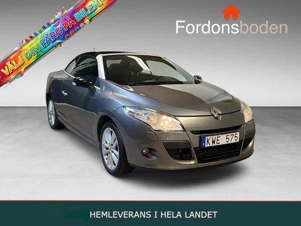 Renault Megane Coupé-Cabriolet 1.4 TCe 130 hk Ny besiktad - 2010