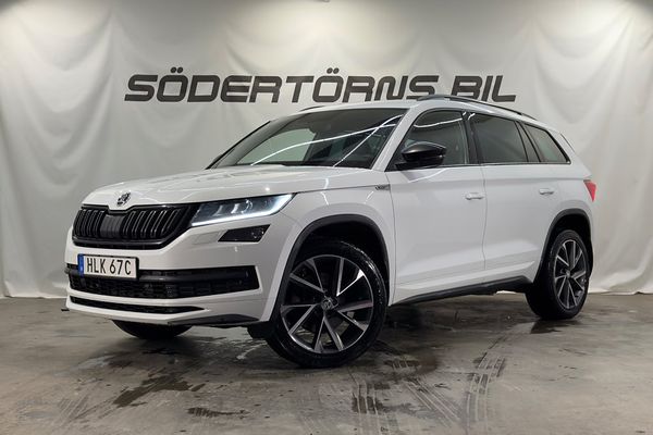 Skoda Kodiaq 2.0 TDI 4x4 SPORTLINE DRAG CANTON KAMERA VÄRMARE MOMS - 2021
