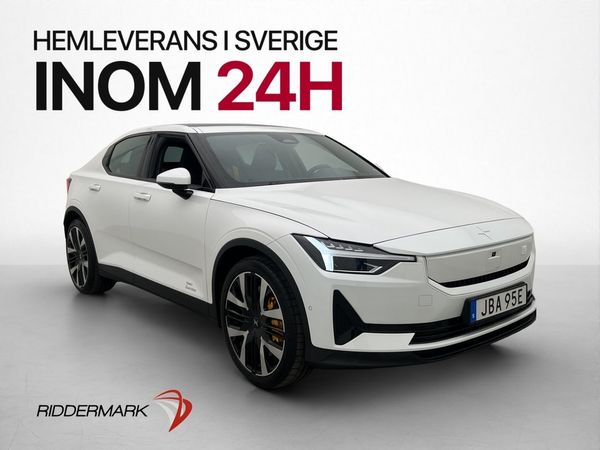 Polestar 2 Long Range DM Performance 476hk Plus Dragkrok - 2024