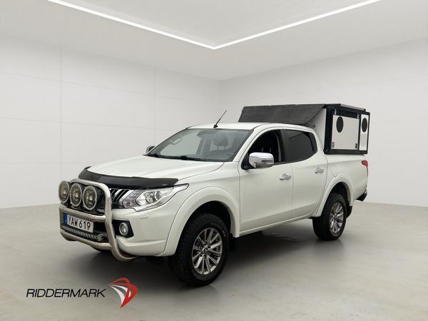 Mitsubishi L200 2.4 4WD HUNDKÅPA WF METALL 2-Burar Dragkrok - 2016